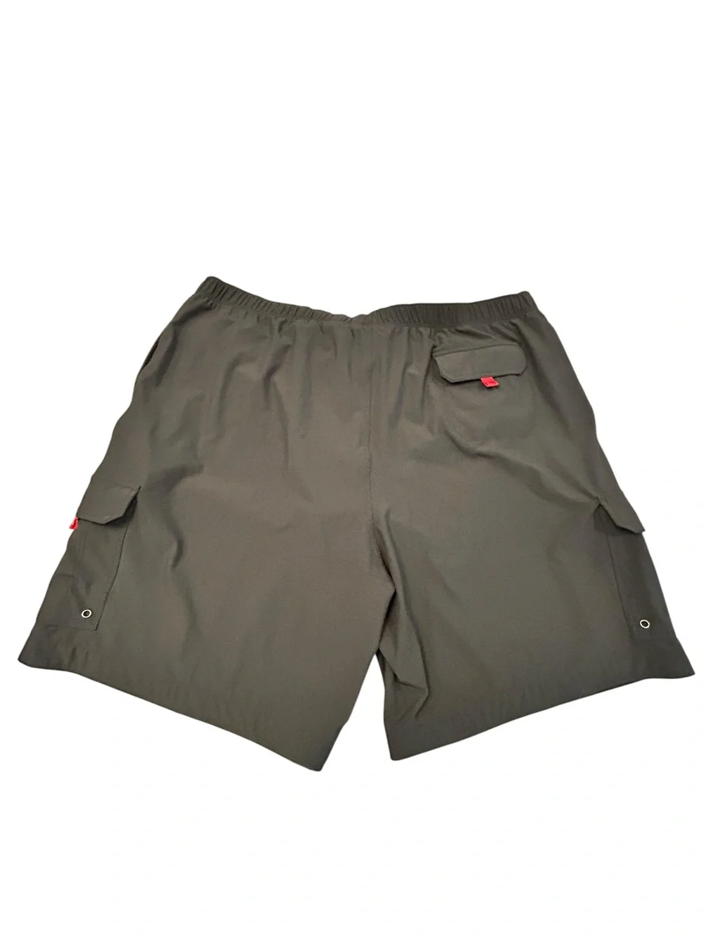 True Nation Men's Black Cargo Swim Board Shorts Lined 4XL NWT 4 Way Stretch